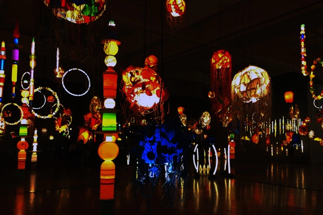 東京都現代美術館で開催されたヨーガンレールの展示